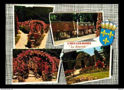 94 - L'Hay les Roses - La Roseraie - Multivues - Fleurs - Roses - CPM - Voir Scans Recto-Verso