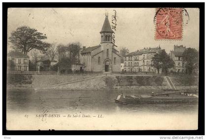 93 L'Île-Saint-Denis eglise D93D K93066K C93039C RH089346