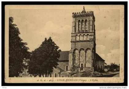 86 L'Isle-Jourdain eglise D86D C86112C RH074237