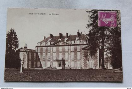 l'Isle sur Serein, le château, Yonne 89