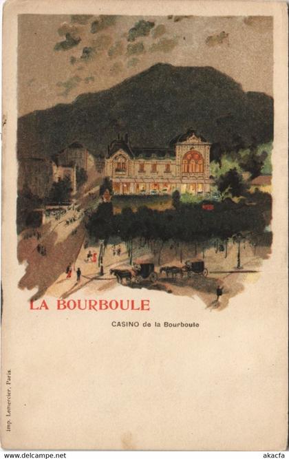 CPA La BOURBOULE-Casino de la BOURBOULE LITHO (46464)