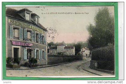 LA CELLE SAINT CLOUD --  Entrée du Pays