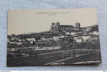 la Chaise Dieu, vue générale, cure d'air, haute Loire 43