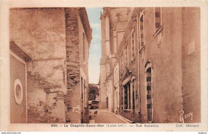 LA CHAPELLE BASSE MER    RUE RABELAIS