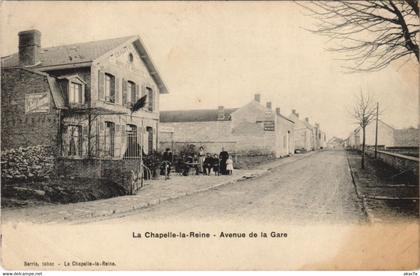 CPA La Chapelle-la-Reine - Avenue de la Gare (120138)