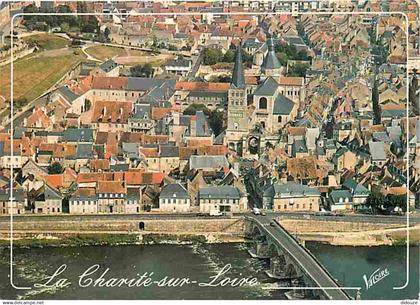 58 - La Charité sur Loire - Vue Générale aérienne - CPM - Voir Scans Recto-Verso