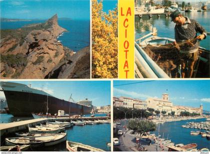 13 - La Ciotat - Multivues - Pecheur - CPM - Voir Scans Recto-Verso