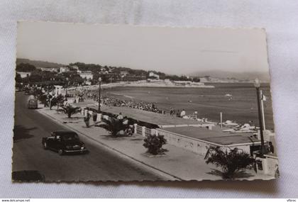 Cpsm 1959, la Ciotat, la promenade et la plage, Bouches du Rhône 13