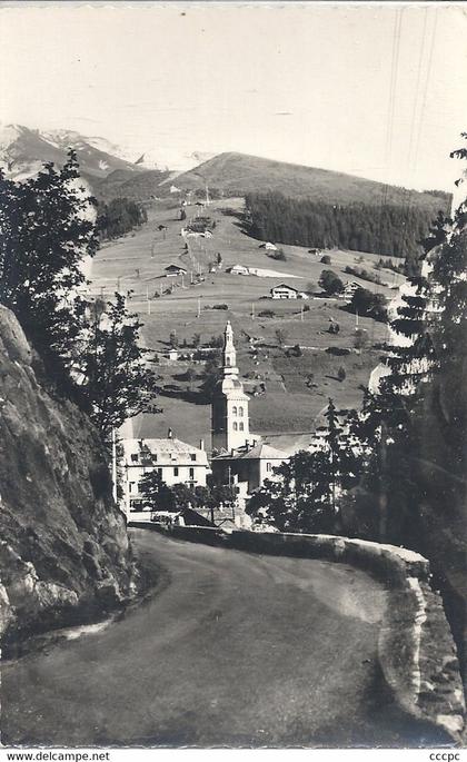 CPSM La Clusaz Vue sur la Crêt du Loup