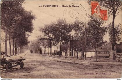 CPA La COURNEUVE - Route de Flandre (124355)