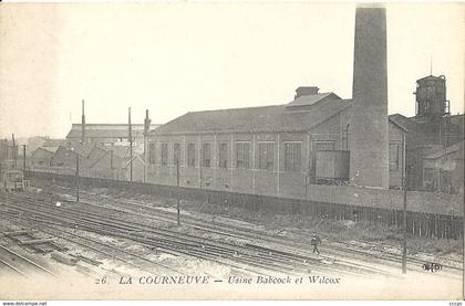 CPA La Courneuve Usine Babcock et Wilcox