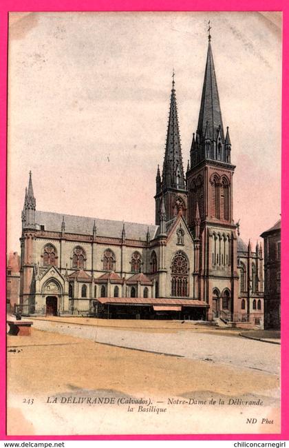 La Délivrande - Notre Dame de la Délivrande - La Basilique - ND PHOT - Colorisée