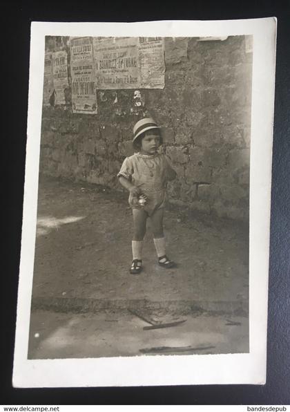 La Ferte Mace Bagnoles Orne carte photo enfant rue affiches