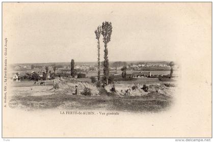 LA FERTE-SAINT-AUBIN VUE GENERALE ANIMEE CARTE PRECURSEUR