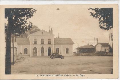 V 921 /CPA LA FERTE SAINT AUBIN  (45)   LA GARE