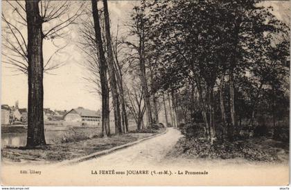 CPA LA FERTÉ-sous-JOUARRE - La Promenade (120413)