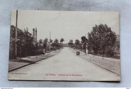 la Flèche, avenue de la République, Sarthe 72