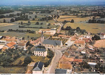 La FRESNAYE-sur-CHEDOUET - Vue générale aérienne