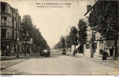 CPA La GARENNE-COLOMBES - Boulevard de la République (987002)