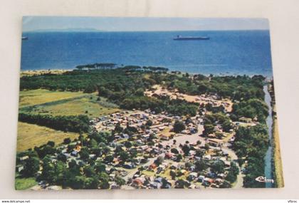 Cpm 1980, la Londe les Maures, camping caravaning le Pansard, vue aérienne, Var 83