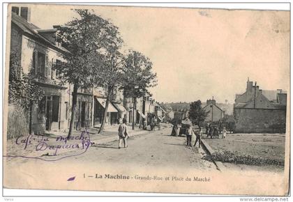 Carte Postale Ancienne de LA MACHINE