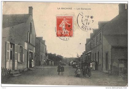 Carte Postale Ancienne de LA MACHINE