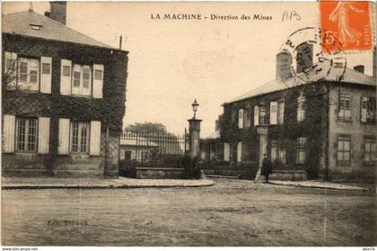 CPA La MACHINE - Direction des Mines (456852)