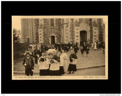 85 - LA MOTHE-ACHARD - Le Départ des Reliques de St-Vivent à la Mothe-Achard en 1937