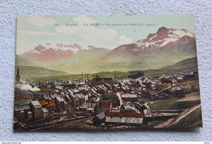 la Mure, vue générale et l'Obiou, Isère 38