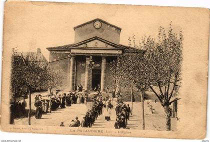 CPA La PACAUDIERE - L'Église (225596)