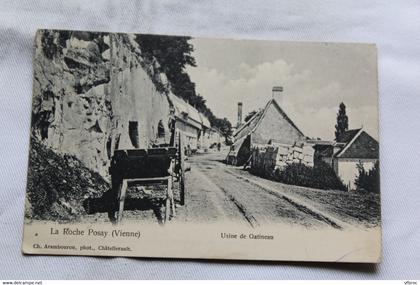 Cpa 1905, la Roche Posay, usine de Gatineau, Vienne 86