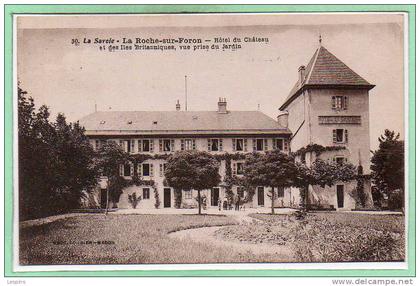 74 - LA ROCHE sur FORON --  Hôtel du château