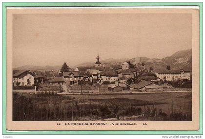 74 - La ROCHE sur FORON --  Vue générale