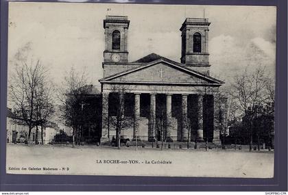 85 - La Roche-sur-Yon - la Cathédrale - Non voyagé - Dos divisé