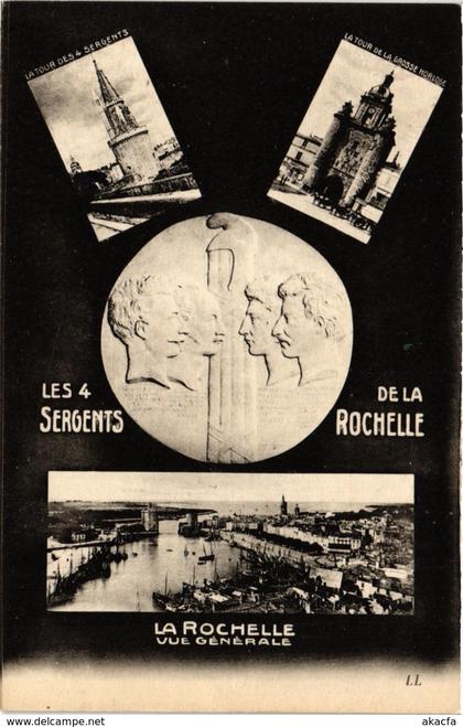 CPA Les 4 Sergents de LA ROCHELLE - LA ROCHELLE vue générale (975898)