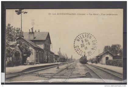 23 - La Souterraine - La gare - vue interieure