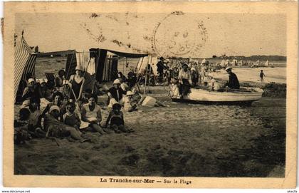 CPA La Tranche-sur-MER - Sur la Plage (112630)