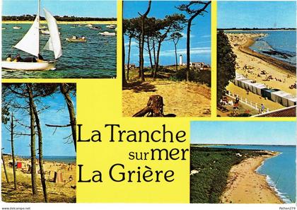 CPM FRANCE 85 VENDEE LA TRANCHE-SUR-MER - La Grière - Multivues - 1979