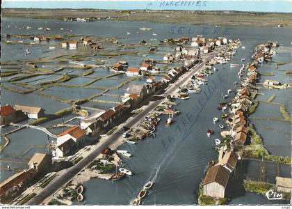 CPSM La Tremblade La Grève Vue aérienne