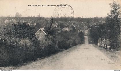 (CPA 86)  LA TRIMOUILLE  /  Panorama -