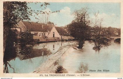 la trimouille * l'écluse * village