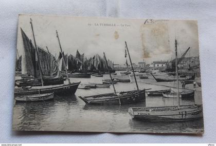 I953, Cpa 1906, la Turballe, le port, Loire atlantique 44