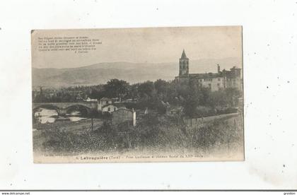 LABRUGUIERE (TARN) 6 PONT GUILLEMET ET CHATEAU FEODAL DU XII E SIECLE  1916