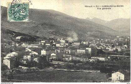 Carte postale ancienne de LAMALOU les BAINS