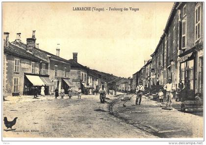 Carte Postale Ancienne de LAMARCHE