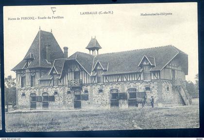 Cpa du 22 Lamballe écurie du Pavillon Haras de Fercoq   AVR20-125