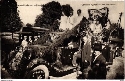 CPA LAMOTTE-BEUVRON - Concours Agricole - Char des Reines (193460)