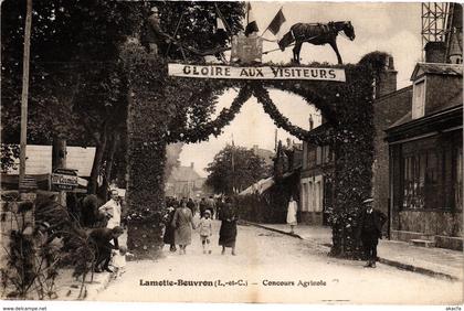 CPA LAMOTTE - BEUVRON (L.-et-C.) - Concours Agricole (208658)