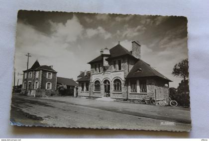 Cpm 1951, Lancieux, la poste et la mairie, Cotes d'Armor 22