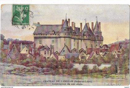 Château de Langeais - Construction du XIIIe siècle